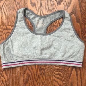 Grey Sports Bra
